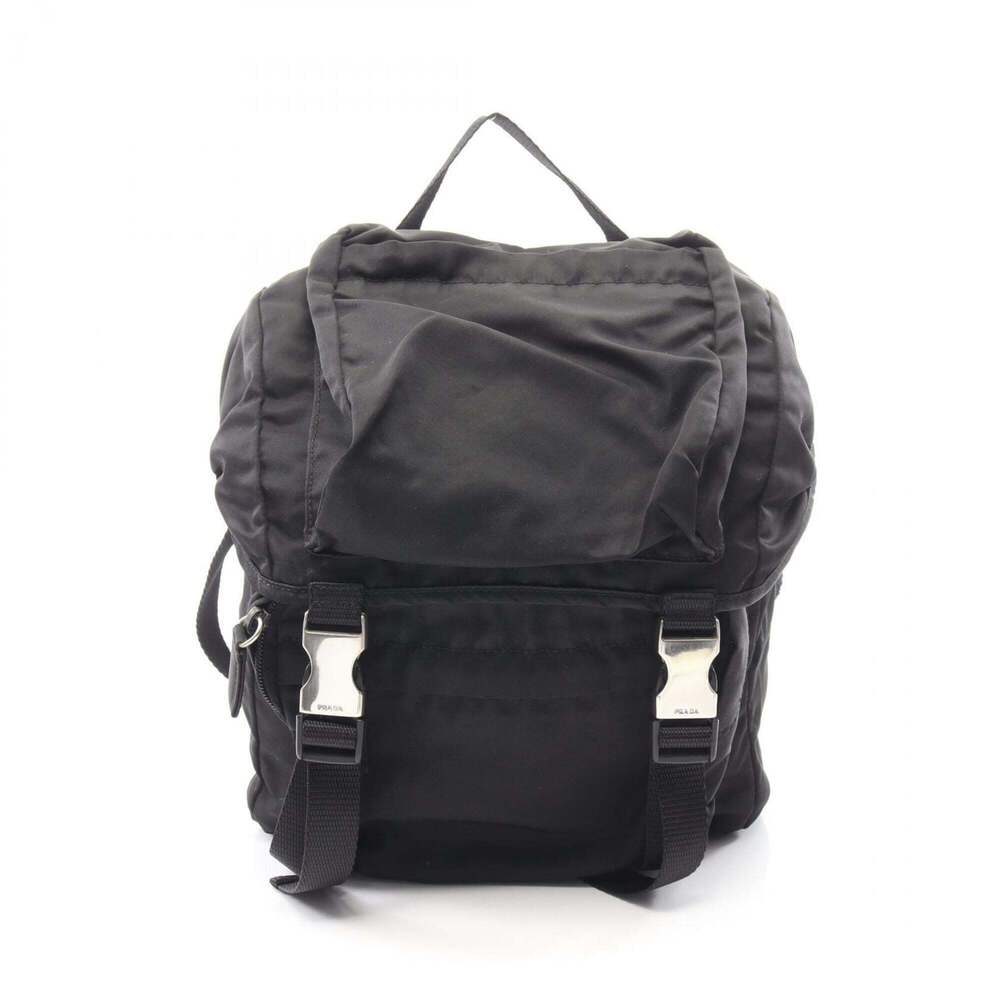 Prada PRADA Backpack/Handbag, Nylon, Women's, Black